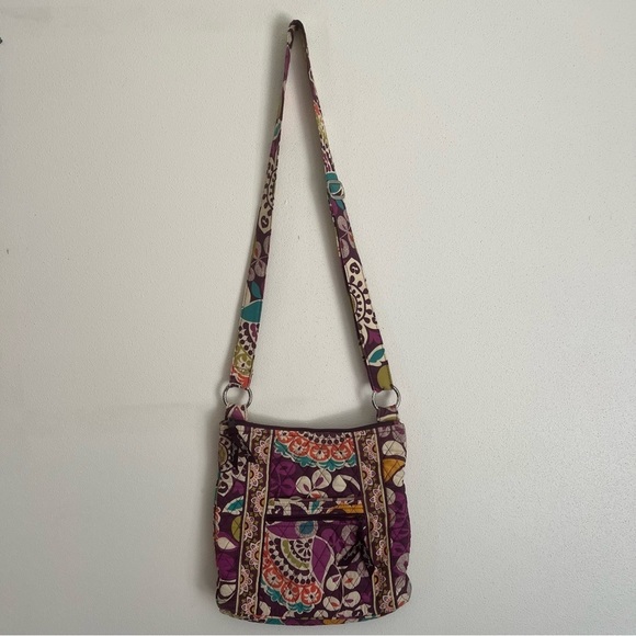 Vera Bradley Handbags - Vera Bradley Purple floral Crossbody Bag